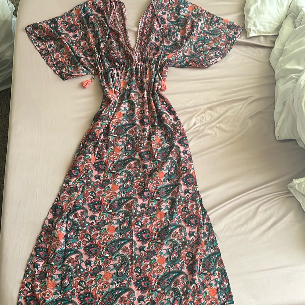 White Waves Olino Cute Dress